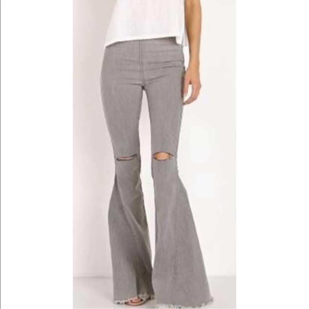 Show me your mumu flare jeans